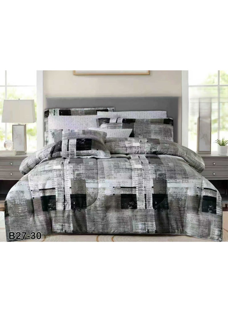 Luxury double bed sheet set made of royal microfiber, measuring 260*240 cm